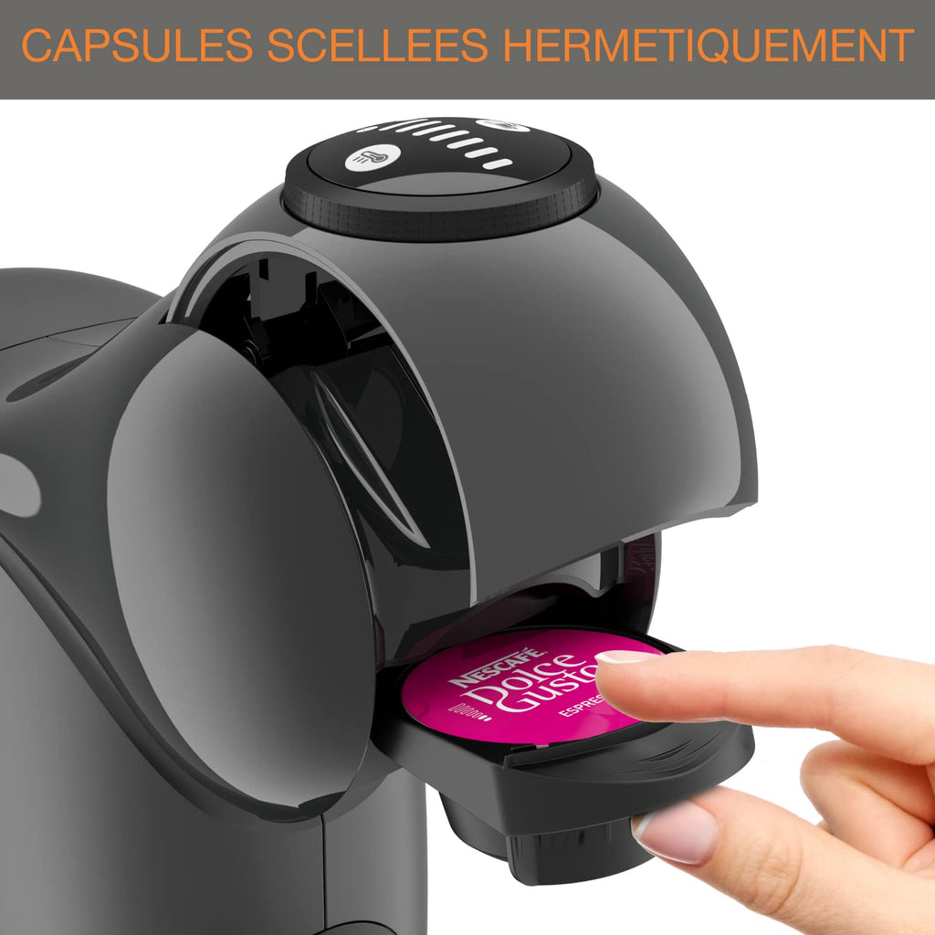 Machine à Café Espresso Genio S Anthracite – 0,8 L Multi-boissons KP243B10