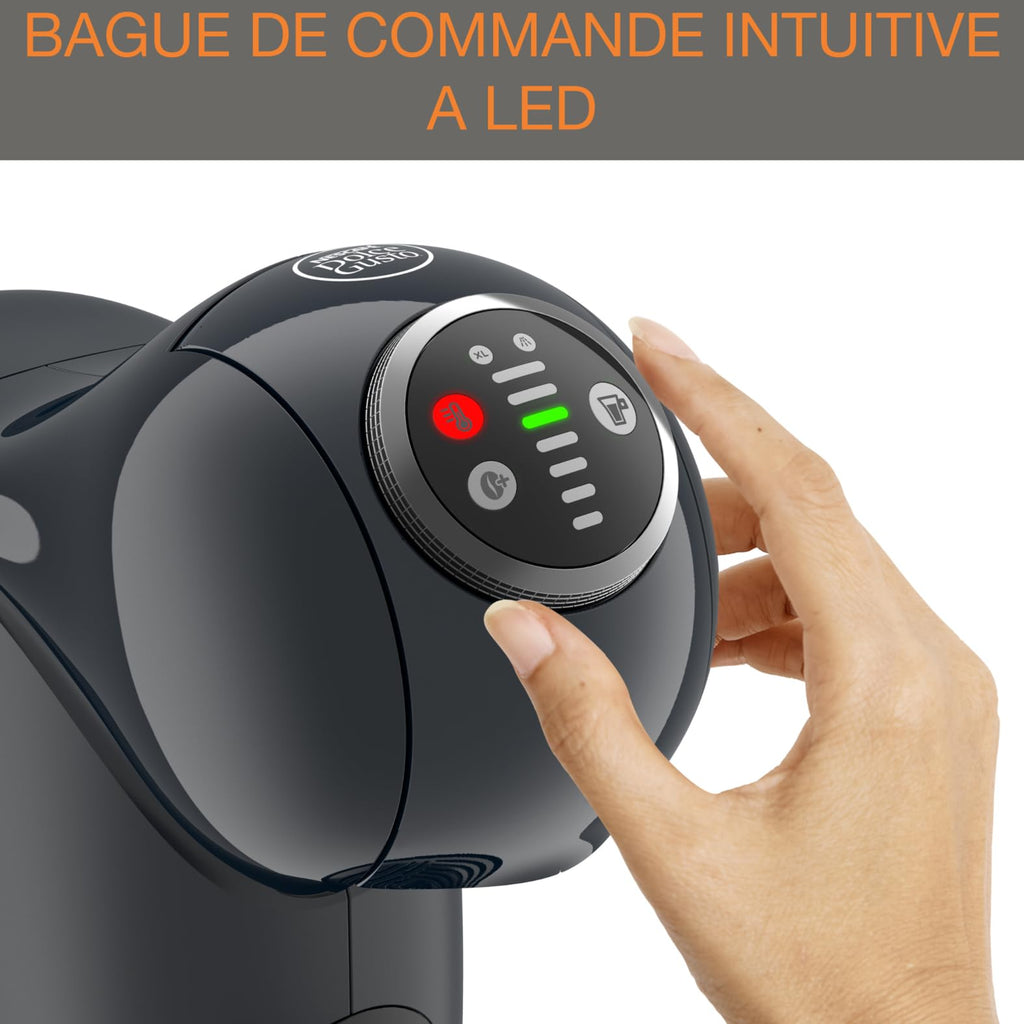 Machine à Café Capsules Genio S Plus Rouge – 15 Bars Multi-boissons KP340510