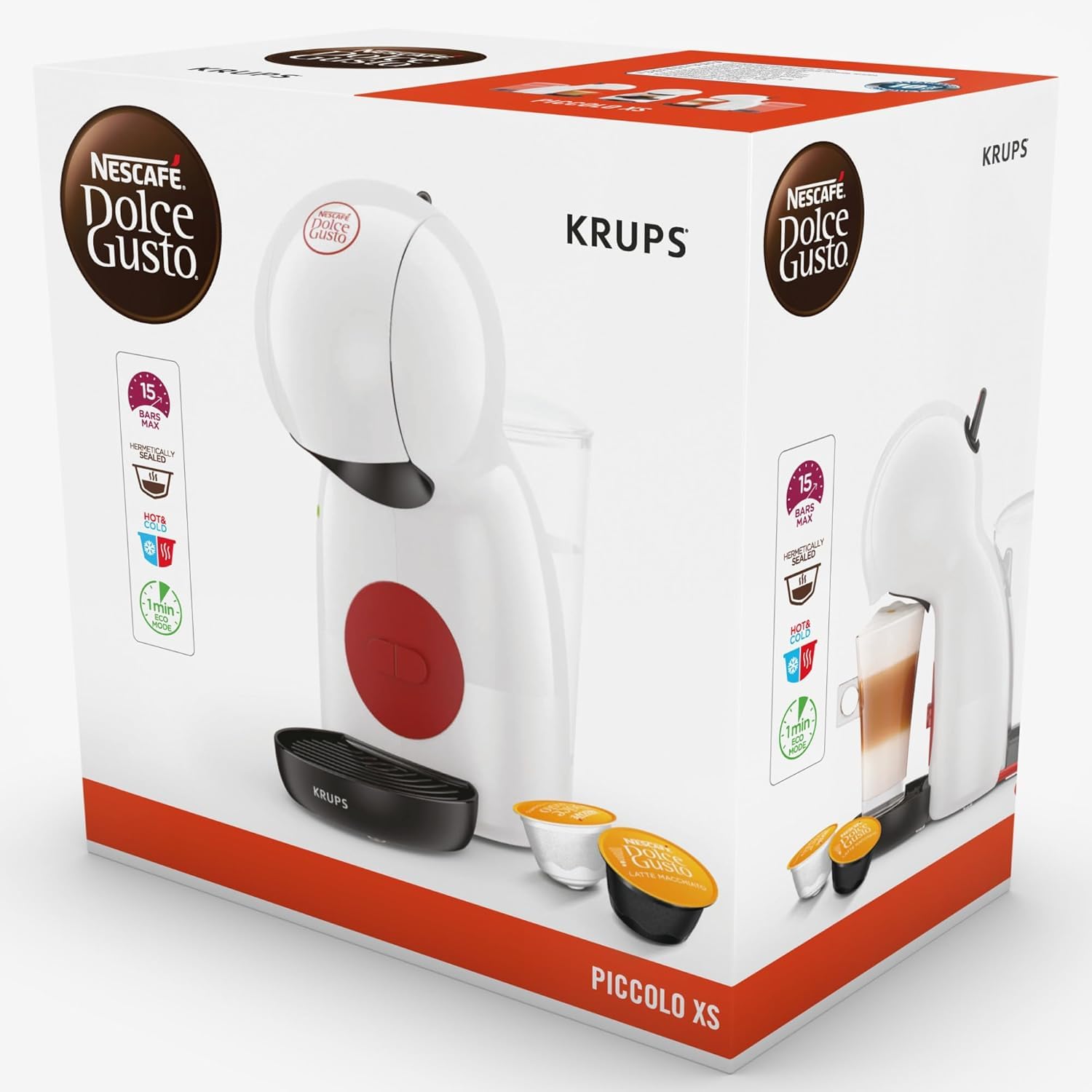 Machine à Café Dosettes Ultra-Compacte Piccolo XS Taupe – KP1A3A