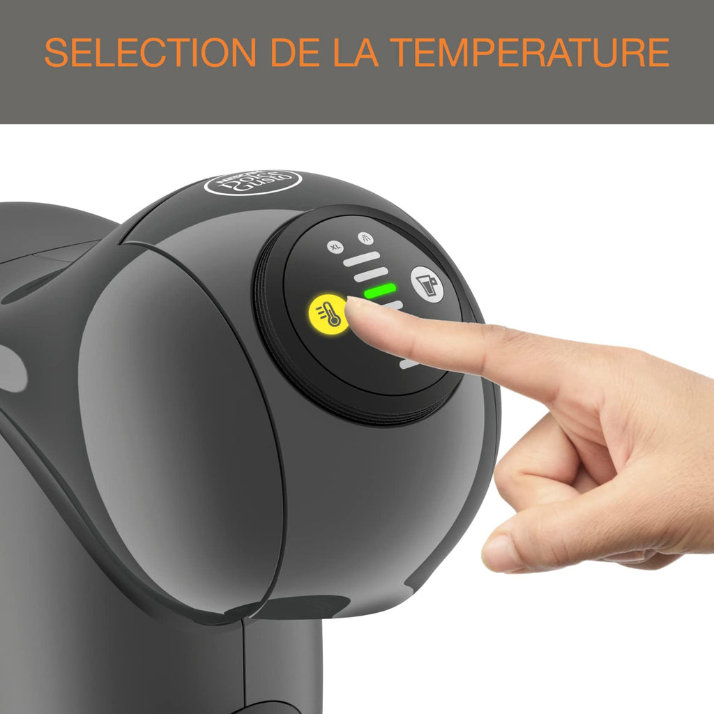 Machine à Café Espresso Genio S Anthracite – 0,8 L Multi-boissons KP243B10