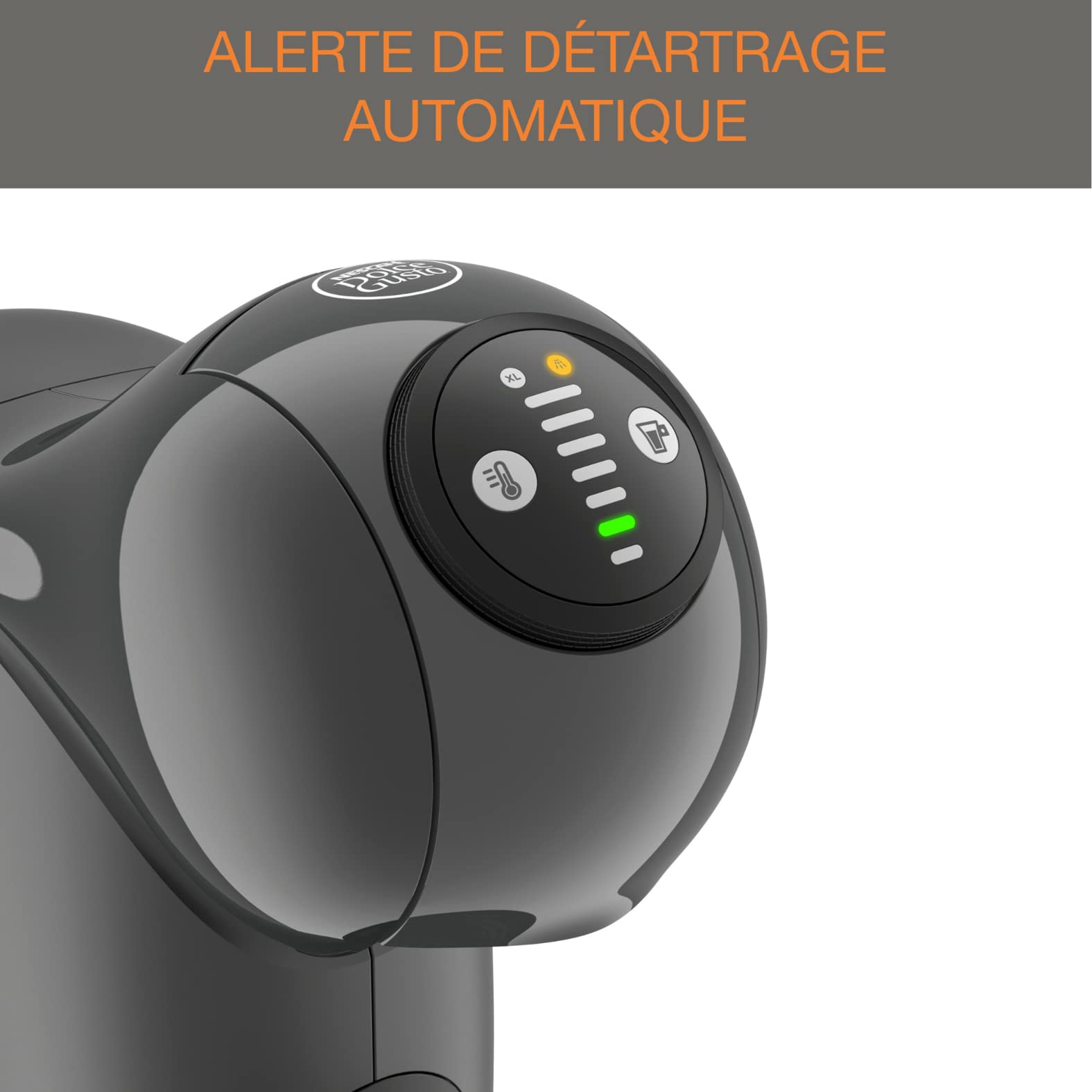 Machine à Café Espresso Genio S Anthracite – 0,8 L Multi-boissons KP243B10
