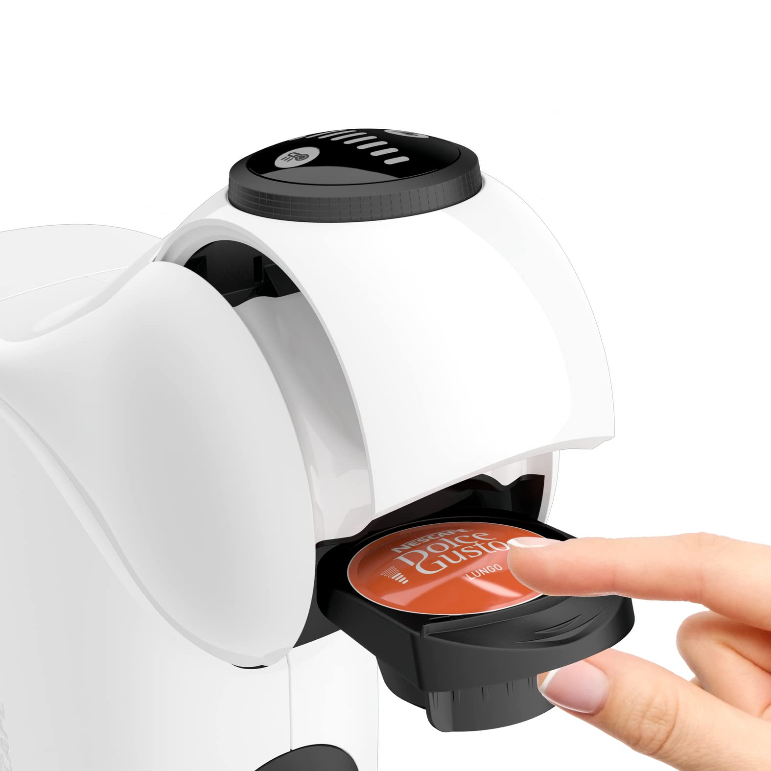 Machine à Café Expresso Genio S Blanc Automatique – Capsules Multi-boissons
