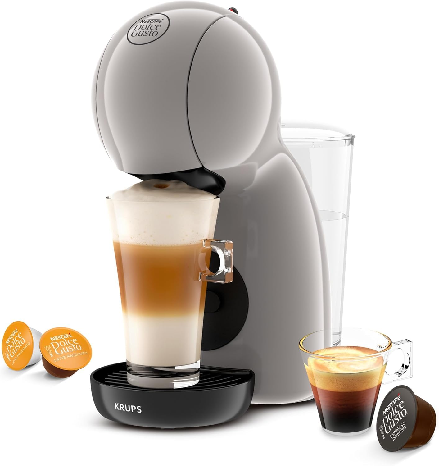 Machine à Café Dosettes Ultra-Compacte Piccolo XS Taupe – KP1A3A