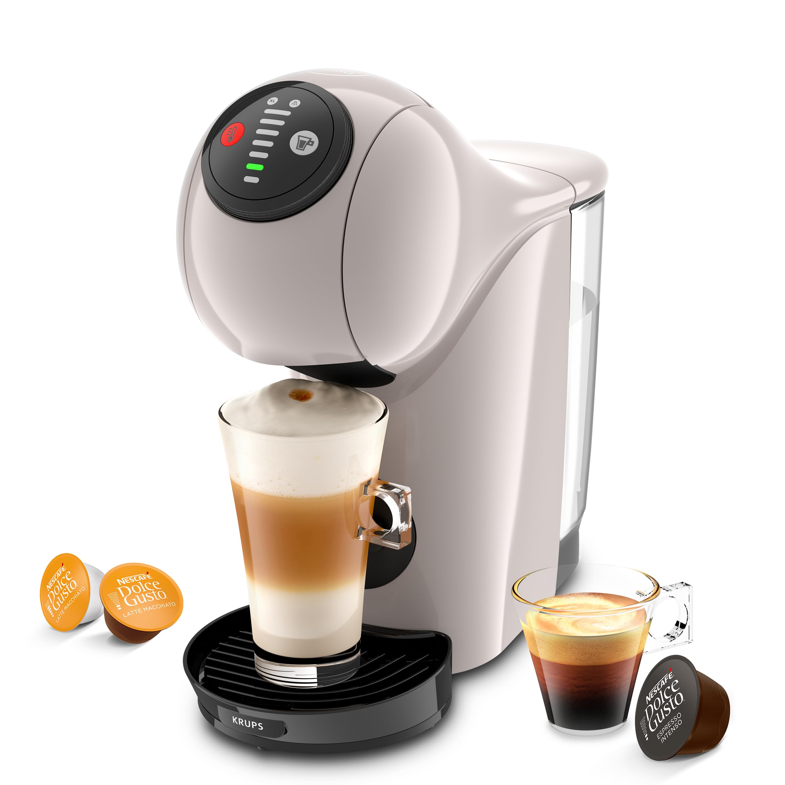 Machine à Café Capsules Genio S Taupe – Multi-boissons KP243A