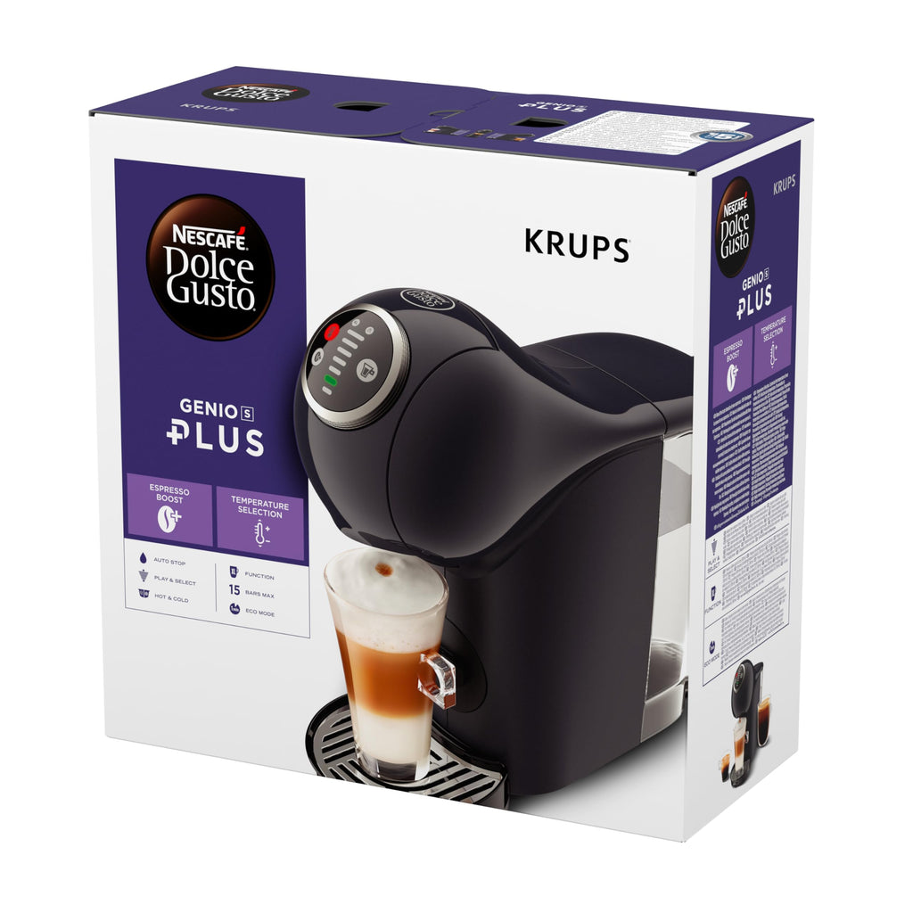 Machine à Café Capsules Genio S Plus Rouge – 15 Bars Multi-boissons KP340510