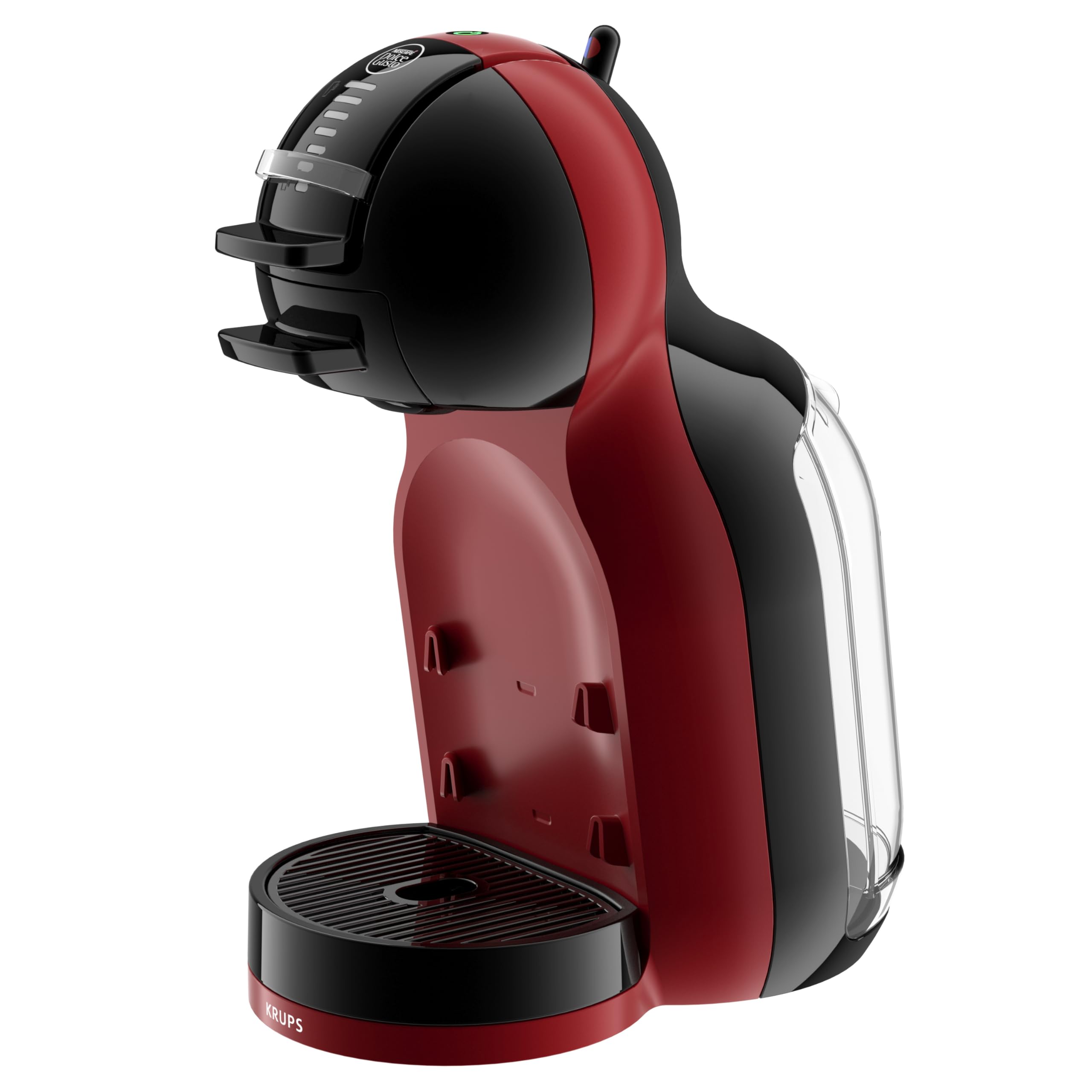 Petite Machine à Café Automatique Mini Me Rouge Cerise/Noir – Capsules KP123H