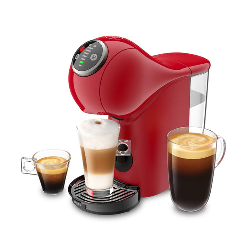 Machine à Café Capsules Genio S Plus Rouge – 15 Bars Multi-boissons KP340510