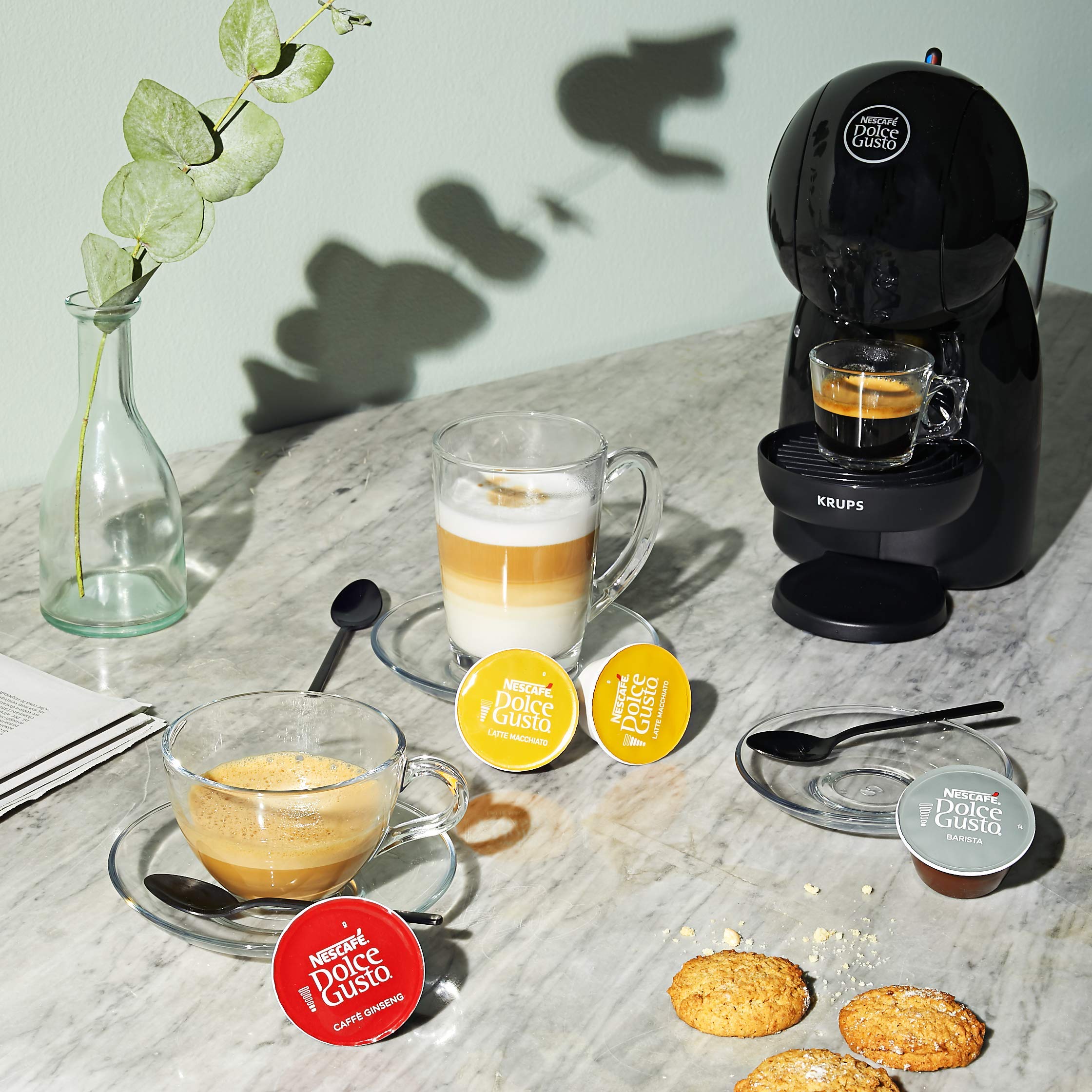 Machine à Café Petit XS Noir – 0,8 L, Ultra-Compacte KP1A3BKA